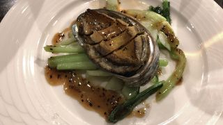 あわびが美味しい