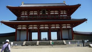 平城宮入り口、デカい門