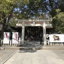 本丸跡の武田神社