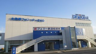 商船三井フェリーさんの(さんふらわあ)フェリーターミナル