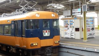 宇治山田駅と鳥羽間を営業路線とする近鉄線