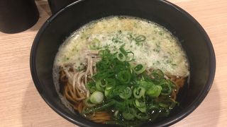 とろろ蕎麦！