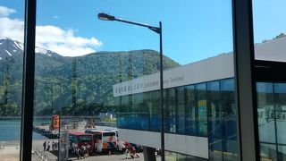 利尻島の玄関　鴛泊港