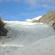 フォックス氷河のヘリハイク