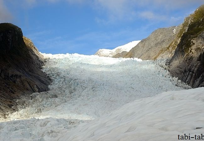 フォックス氷河のヘリハイク