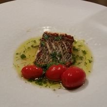 スズキの焼いたもの