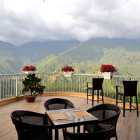 景色は最高です。