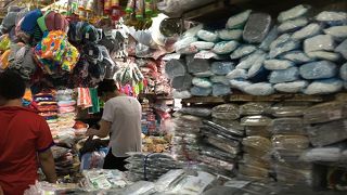 活気ある市場！