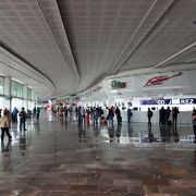 大きなバスターミナル