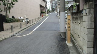 現在は普通の坂道で観光要素を余り感じられません。