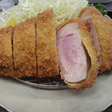 上ロース定食1600円