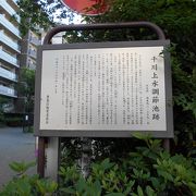 「大正大学」の近くの公園のところに案内板を発見