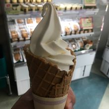 ソフトクリームです。