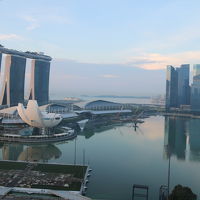 部屋からの朝の眺望