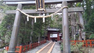 日光二荒山神社 拝殿 