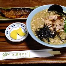 鳥中華とニシン醤油漬け