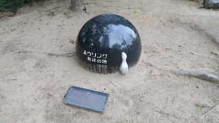 解説板が読めない。