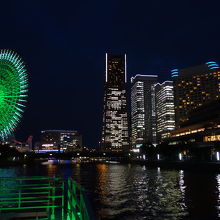 デッキからの夜景