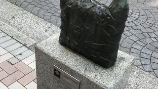 麻布十番商店街にあるモニュメント