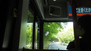 下りの方が揺れました