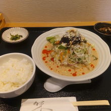 冷やし担担麺