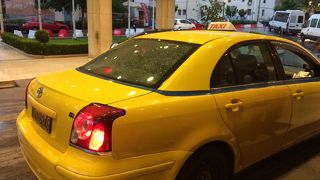 黄色の車体が目印