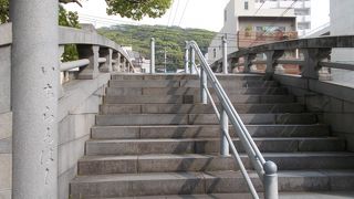 中島川の石橋の一つです。