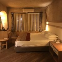 洞窟住居を模したお部屋