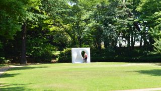 のんびりできる庭園