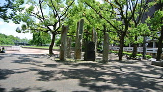 岡山城を中心とした公園