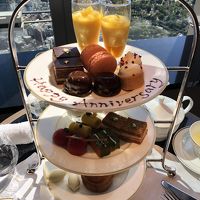 クラブラウンジのアフタヌーンティー