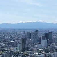 クラブラウンジより富士山を望む