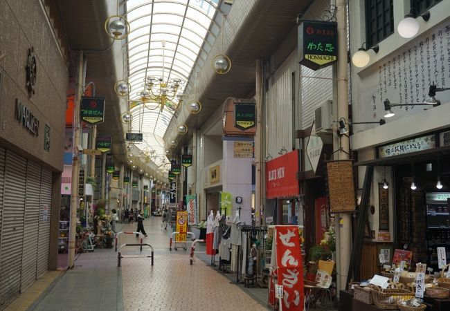 飯塚市の中心部、思っていたより人通りが多かったです