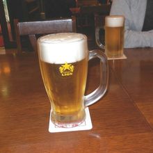 北海道限定販売の生ビール 「クラシック生ビール」中