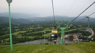景観のきれいな大室山登山リフト