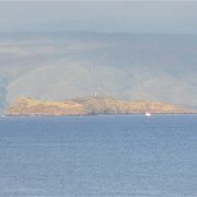 ワイレアで宿泊したホテルの客室からカホオラウェ島を背景にしたモロキニ島が良く見えました。