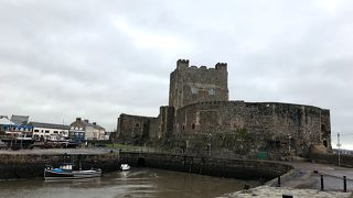 とても保存状態のいい古城