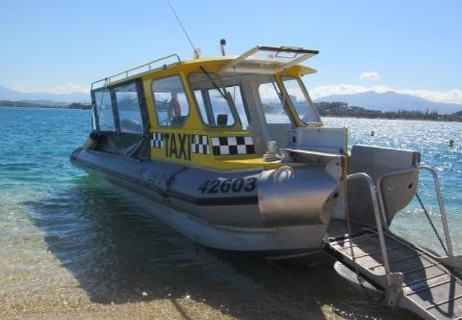 アンスバタから見える島