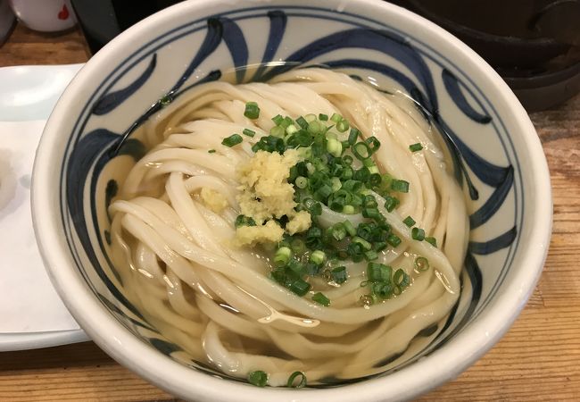 腰のある太いうどん