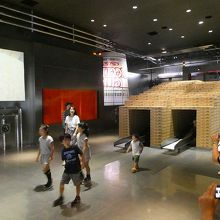 博物館コーナーは大人向けだけど、やっぱ