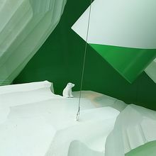 シロクマくんが登場(^^)b