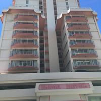 かわいいピンクのホテルです