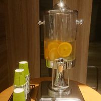 到着時のデトックスウォーターも嬉しいです