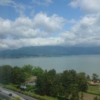 部屋からの琵琶湖