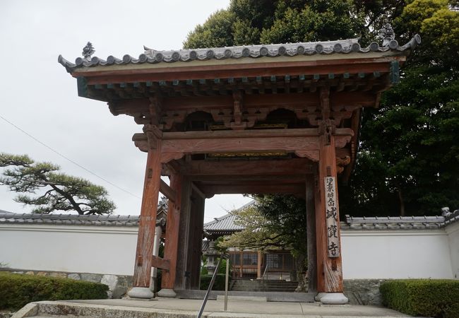 渡辺崋山の菩提寺として知られますが