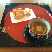 さんぴん茶と琉球菓子でのんびり出来ました。