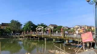 ボートの呼び込みがすごい