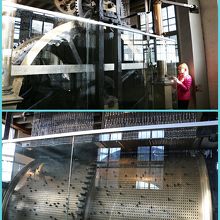 ドラムルームの巨大ドラム