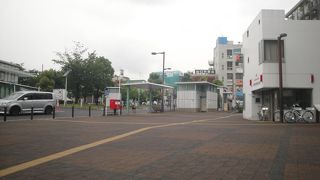 路線バスが乗り入れしていません