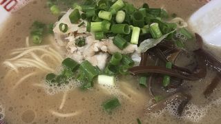 豚骨醤油匂いに弱い人には向きません